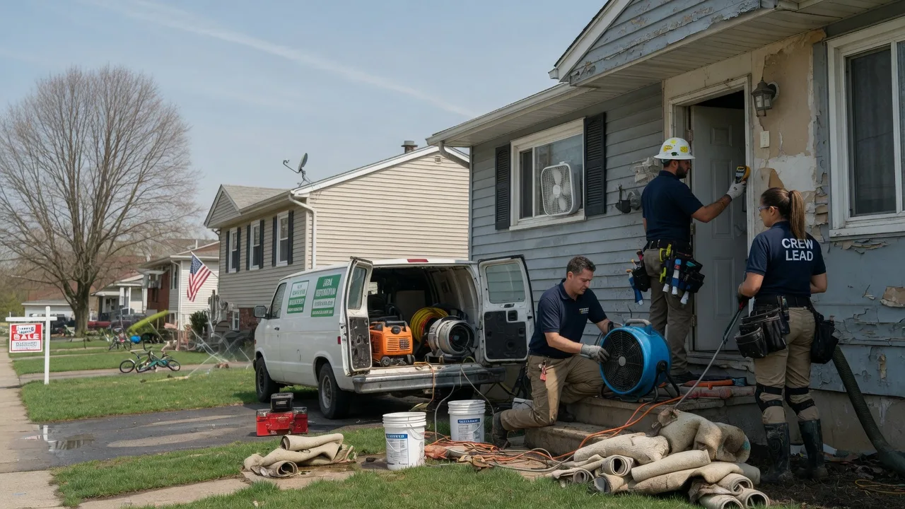 Flood Cleanup in Herndon, KS near me